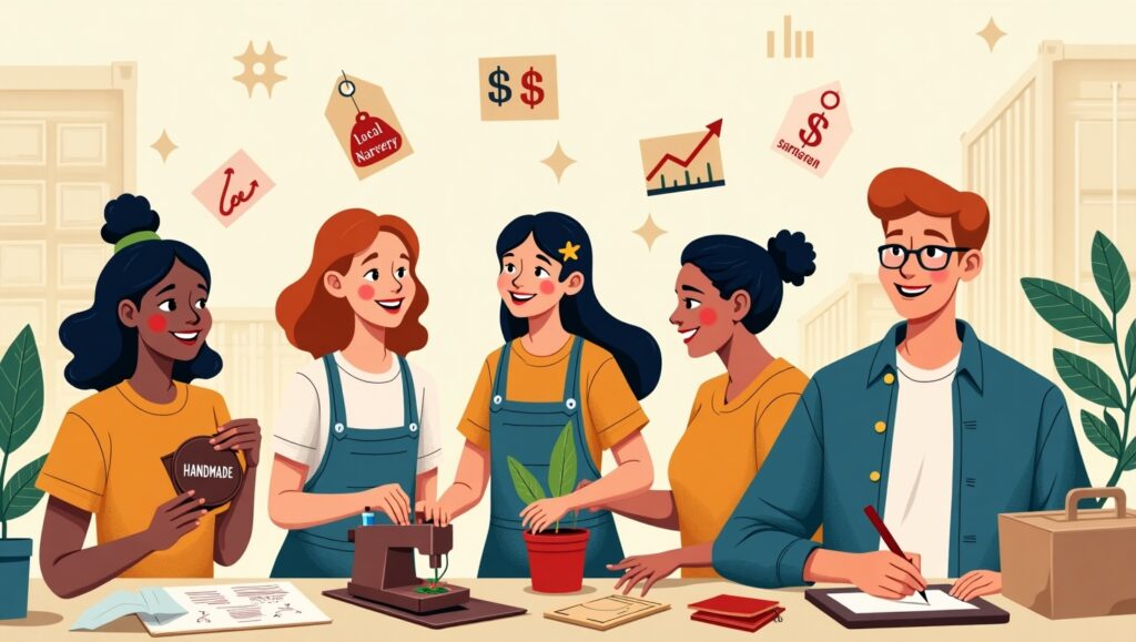Side hustle ideas during tariffs handmade goods, gardening, and more